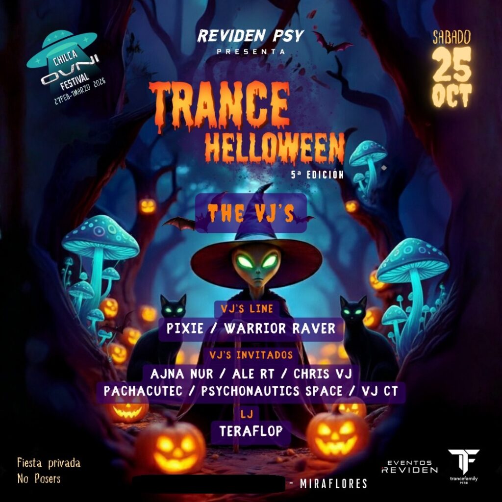 Trancehelloween 2025 - Vjs